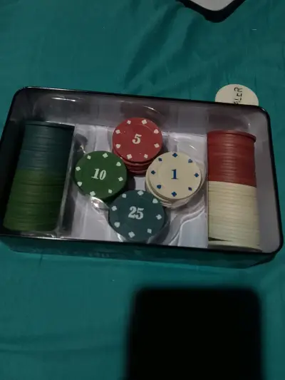 Set de Fichas de Póker con Botón de Dea - miniatura 3