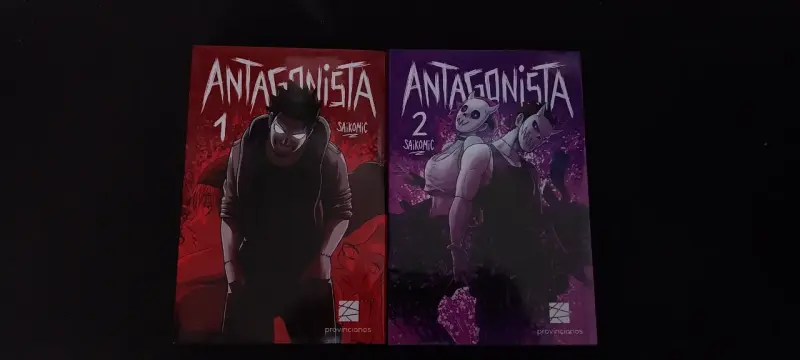 Mangas Antagonista Vol. 1 y 2