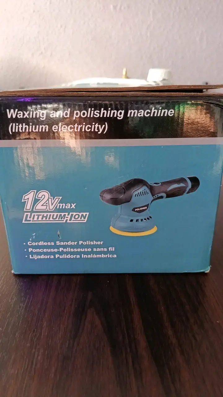 Lijadora pulidora inalámbrica 12V - 1
