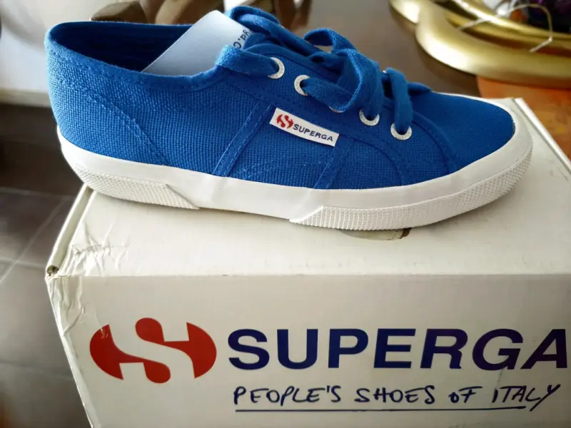 Zapatillas Superga 2750 Cloud Cotu Azul