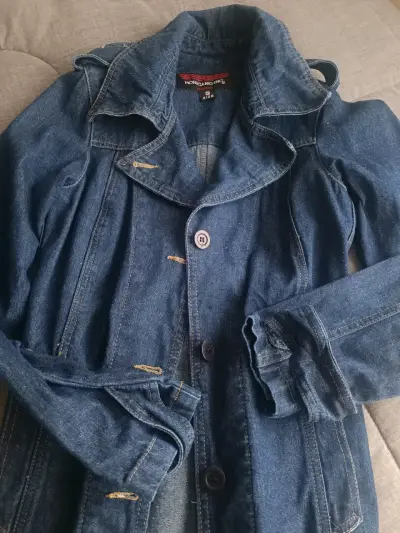 Abrigo de mezclilla mujer talla S Mohicano - miniatura 1