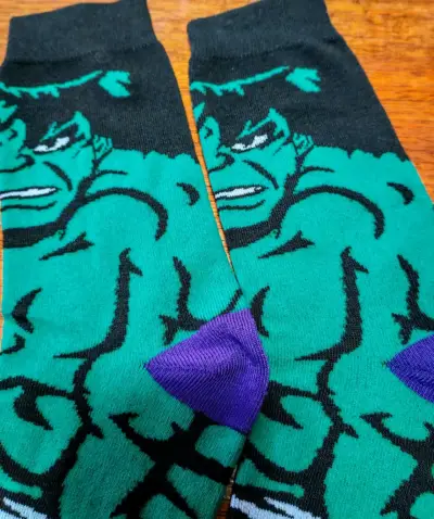 Calcetines de superhéroes para hombre - miniatura 1