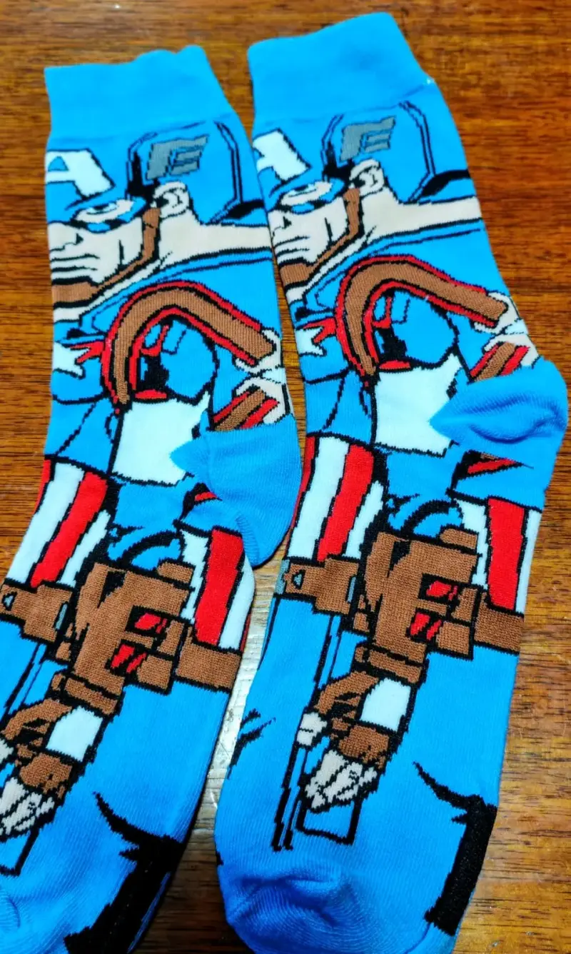 Calcetines de superhéroes para hombre - 2
