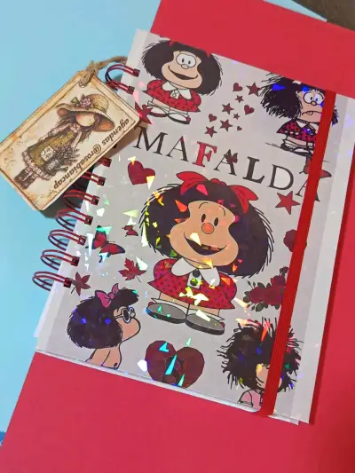Cuaderno de Notas Mafalda Diseño Ilustrado - miniatura 3