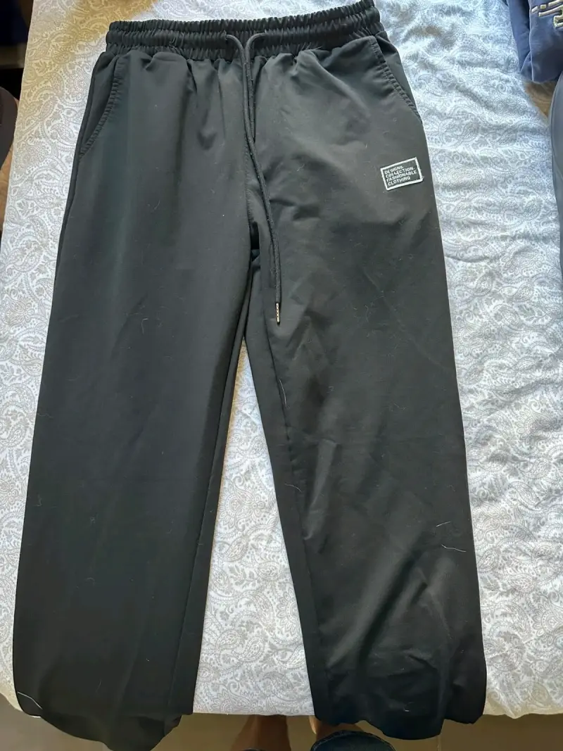 Pantalones deportivos negros unisex