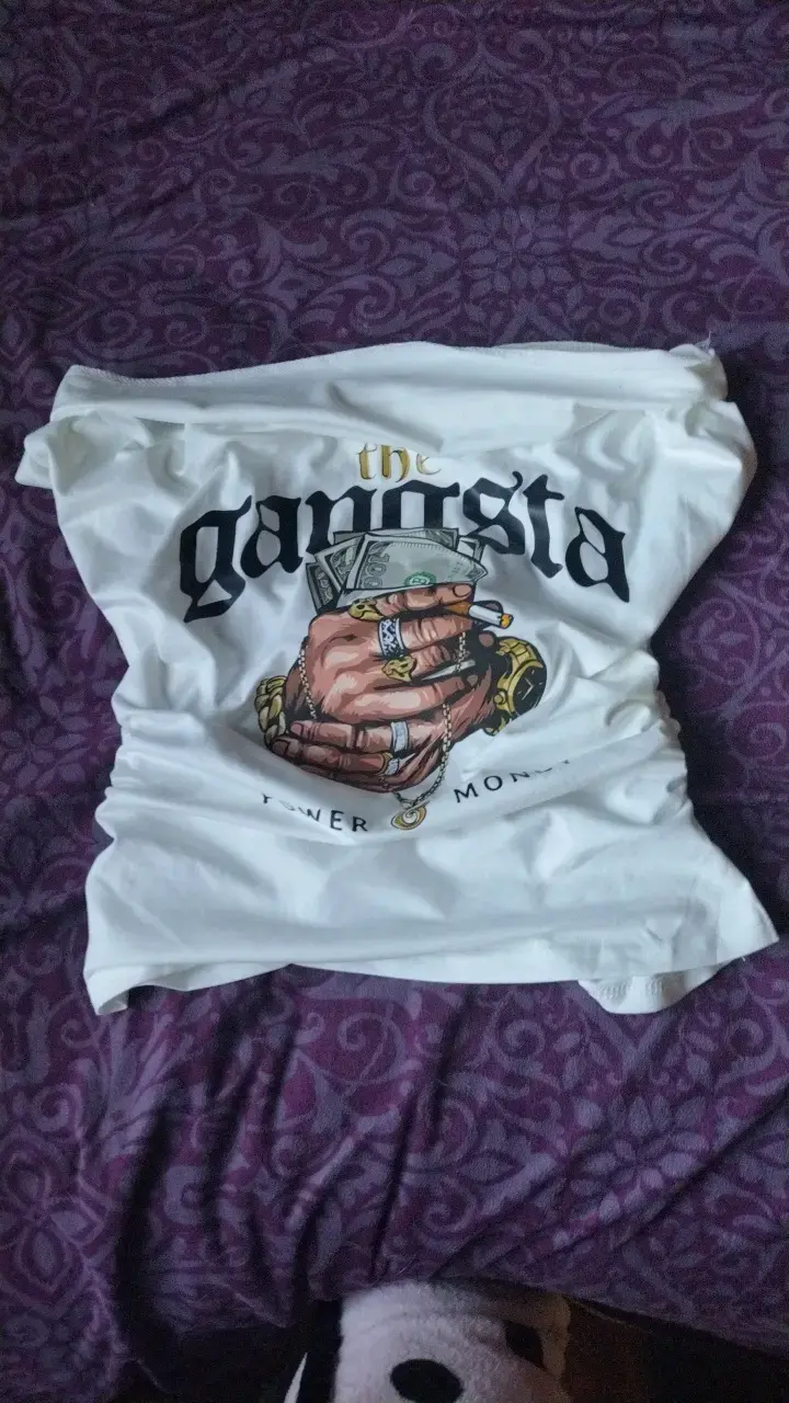 Polera de leopardo y polera blanca - 2