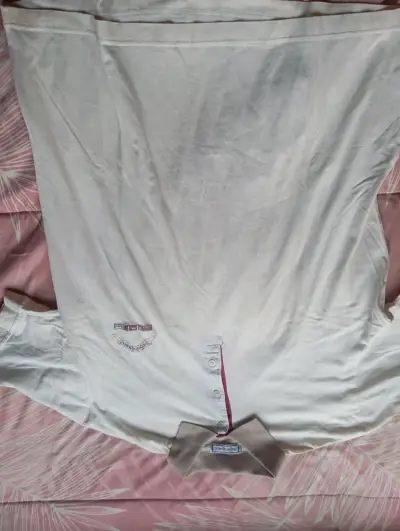 Polera Polo Blanca Yves Saint Laurent - miniatura 1