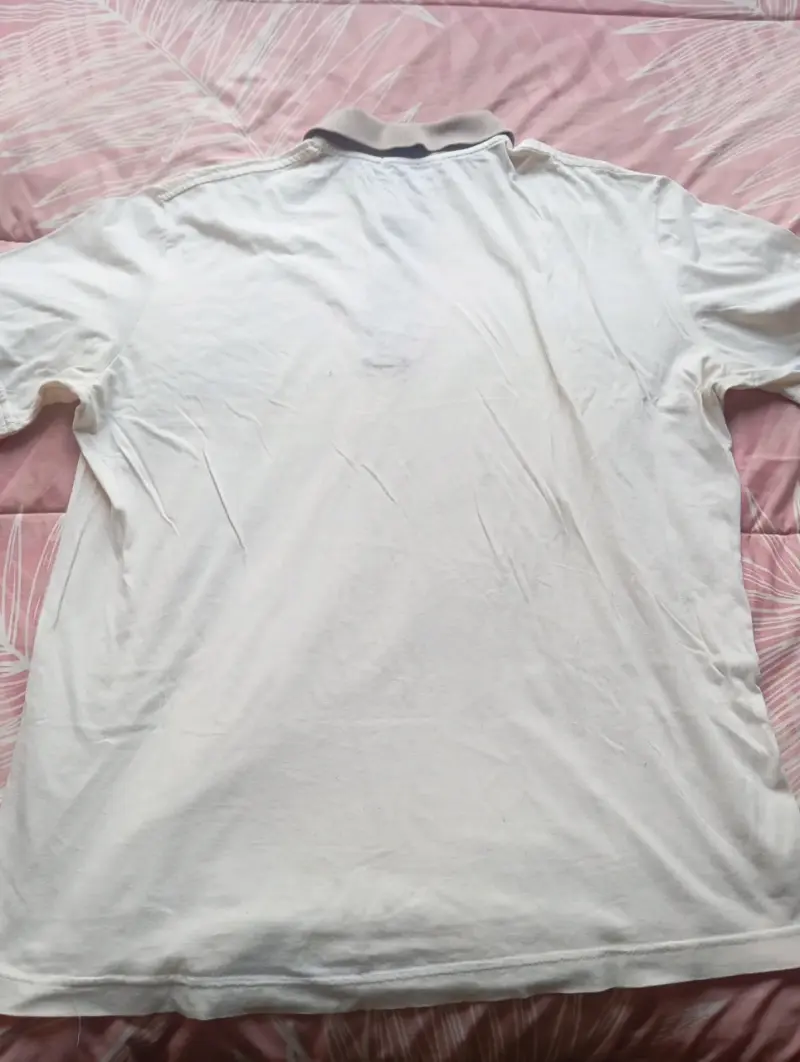 Polera Polo Blanca Yves Saint Laurent - 4