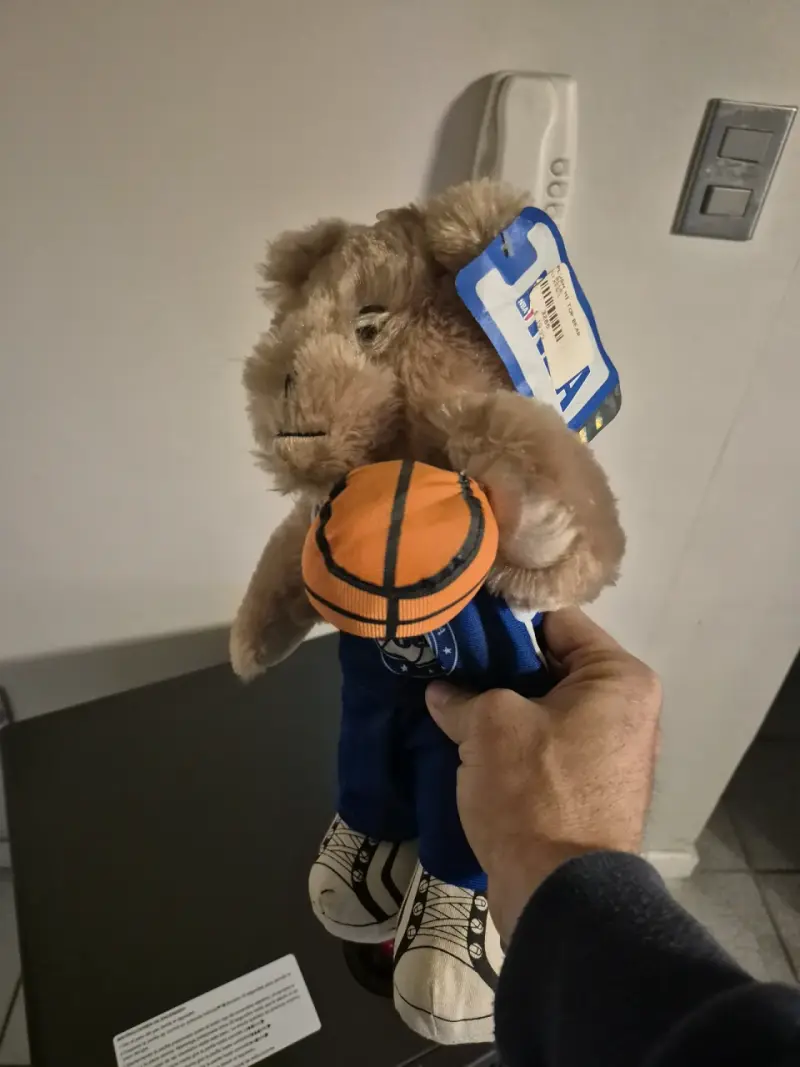 Peluche oso Philadelphia 76ers original - 2