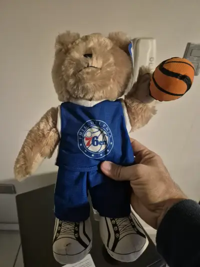 Peluche oso Philadelphia 76ers original - miniatura 4