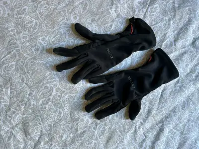 Guantes térmicos negros Forclaz para trekking - miniatura 1