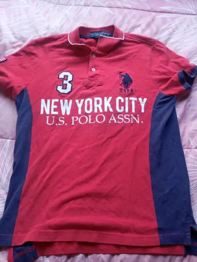 Polera Polo Roja U.S. Polo Assn. Talla M - miniatura 1