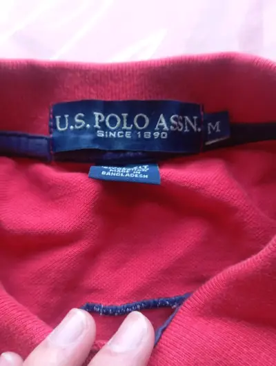 Polera Polo Roja U.S. Polo Assn. Talla M - miniatura 2