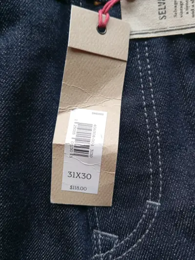 Jeans Slim Banana Republic Azul Oscuro - miniatura 2