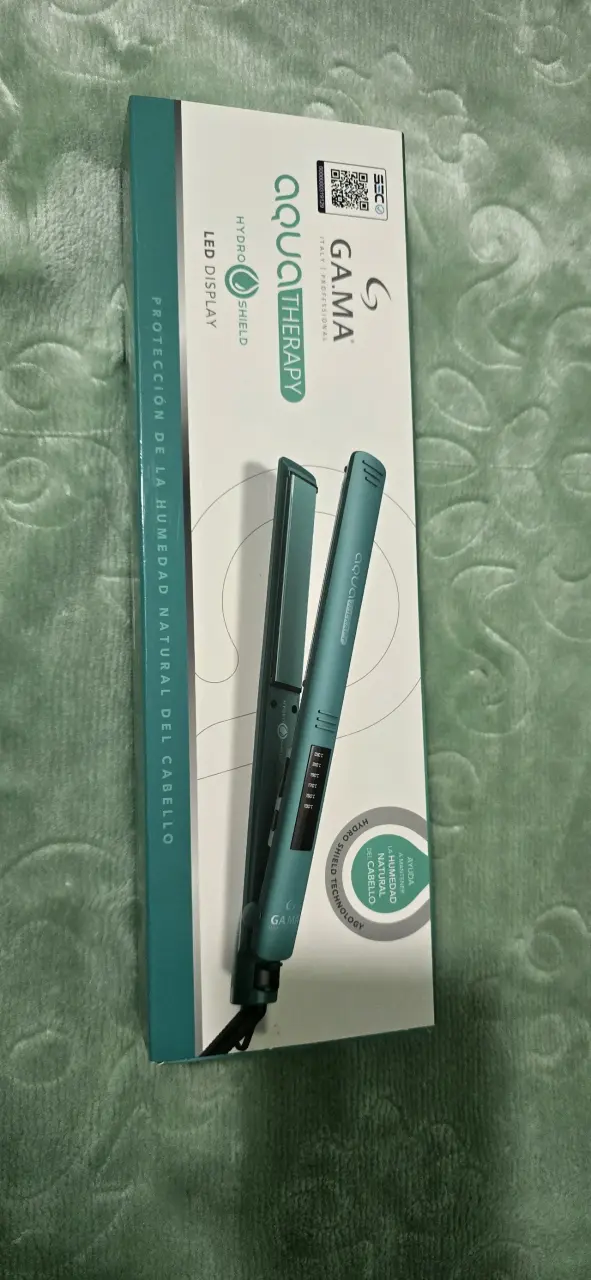 Plancha de Pelo Gama Aqua Therapy LED Display - 1