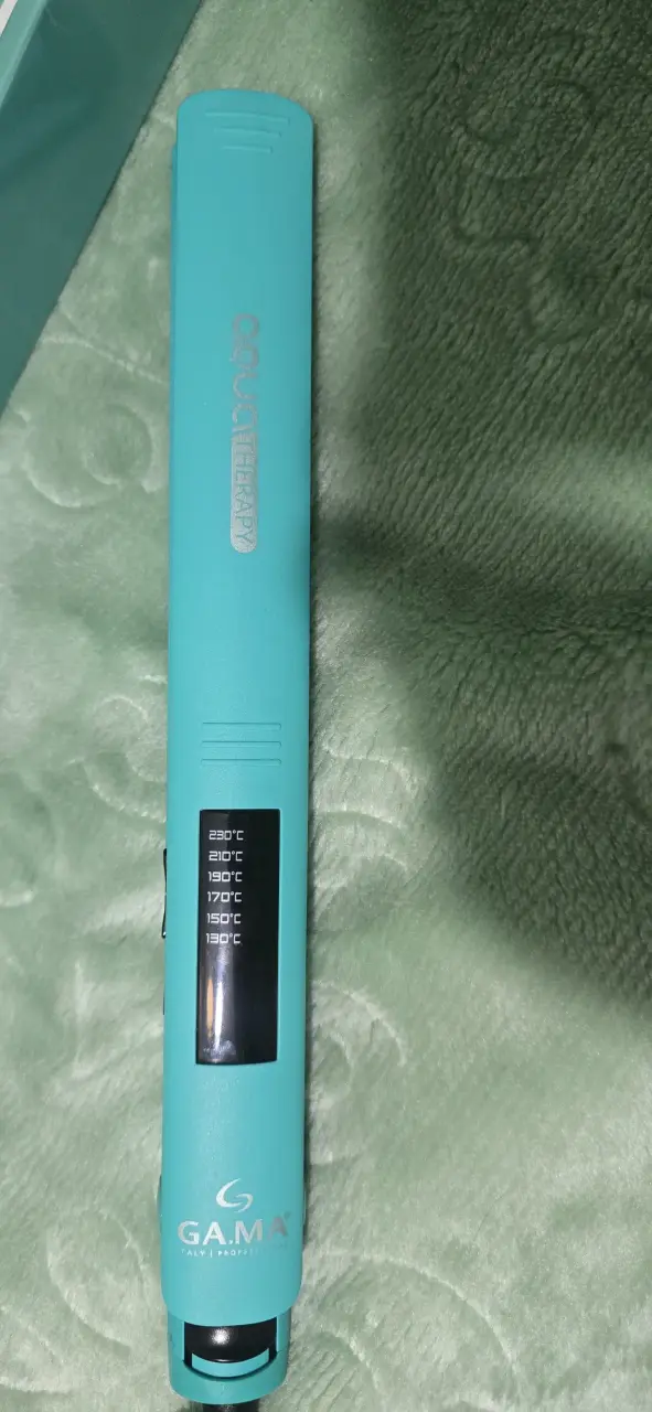 Plancha de Pelo Gama Aqua Therapy LED Display - 2