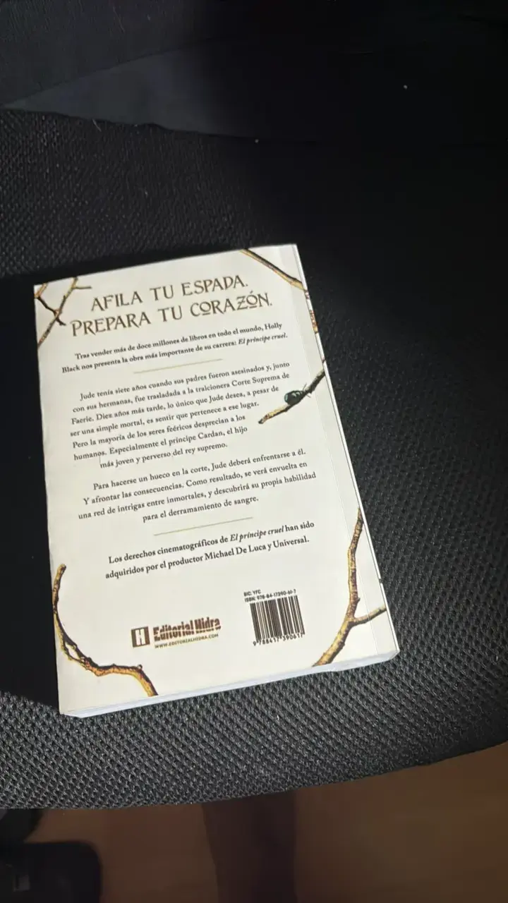 Libro 'El Príncipe Cruel' de Holly Black - 2