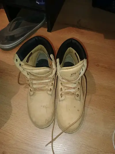 Botas de trabajo Timberland Pro beige para mujer - miniatura 4