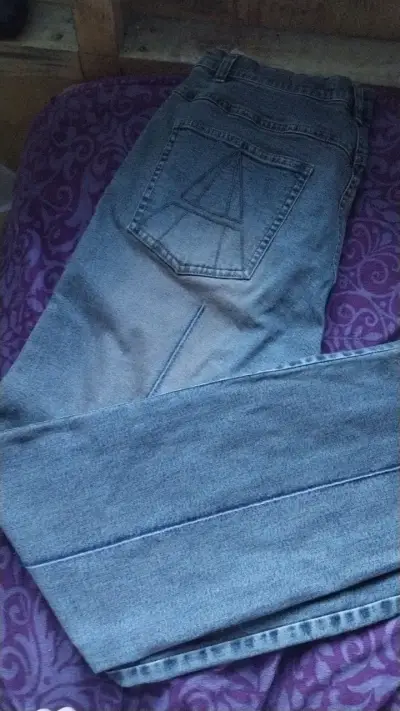 Jeans de mezclilla azul claro Ambiente - miniatura 1