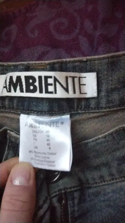 Jeans de mezclilla azul claro Ambiente - miniatura 3