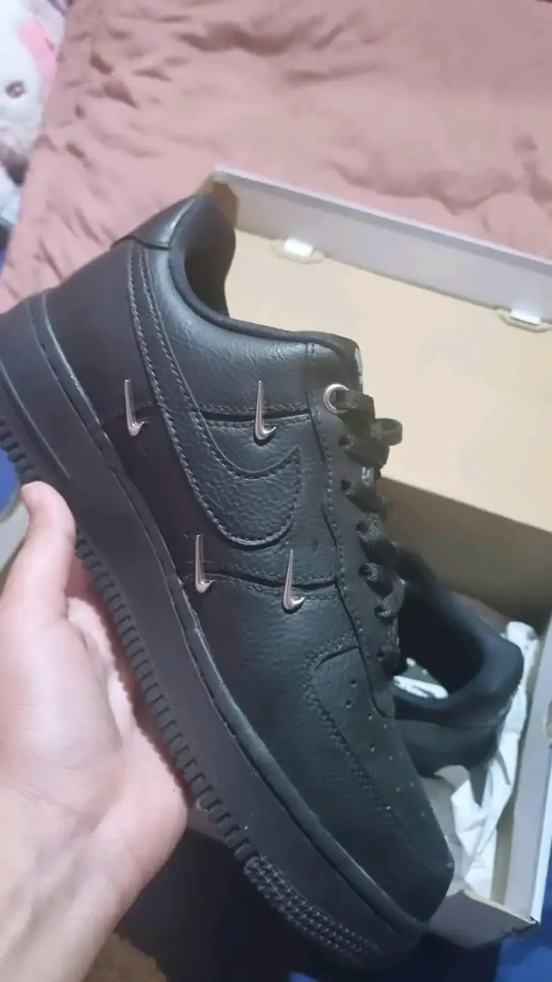 Zapatillas deportivas negras Nike Air Force