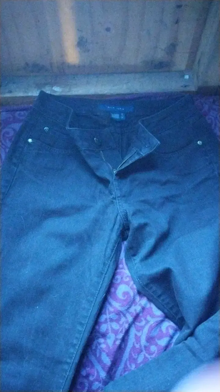 Jeans Zara Woman negros para mujer - 2