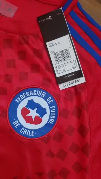 Camiseta Roja Selección Chile Adidas - miniatura 3