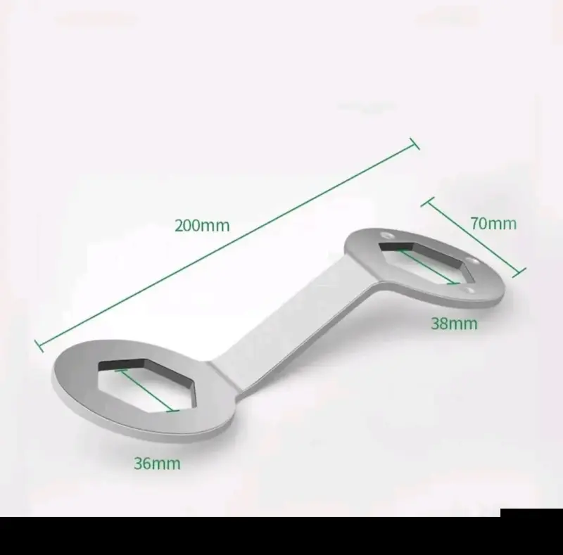 Llave desmontaje para lavadora 36mm y 38mm - 4