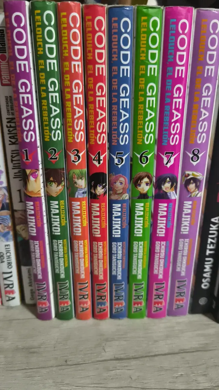 Colección completa de mangas Code Geass - 1