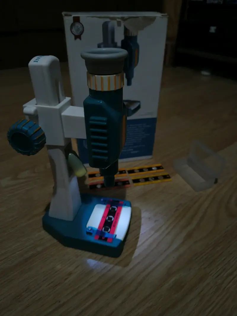 Microscopio Infantil Educativo Invicta con Luz LED - 5