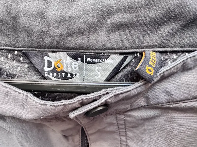 Pantalones de trekking grises Doite impermeable - 2