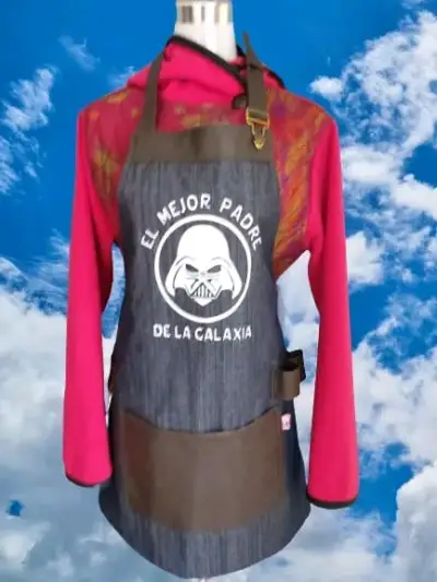 Delantal para Papá con Diseño Divertido - miniatura 2