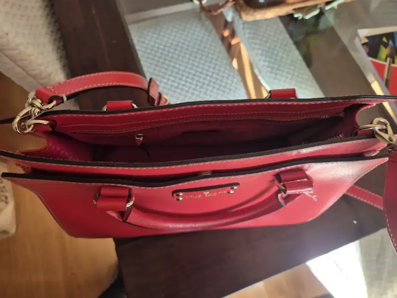 Bolso de cuero rojo Kate Spade - 2