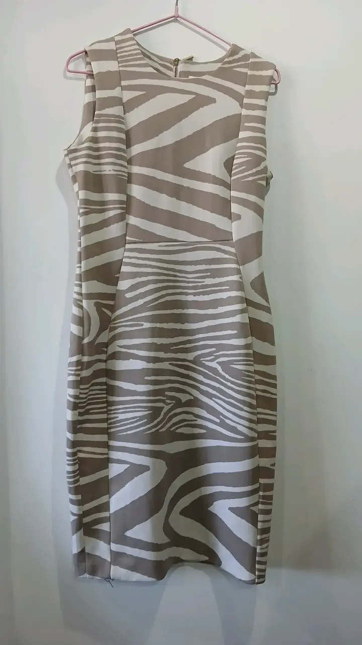 Vestido Calvin Klein estampado animal print - 1