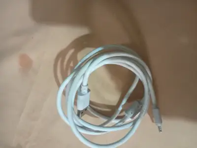 Cable USB blanco para iPhone - miniatura 1