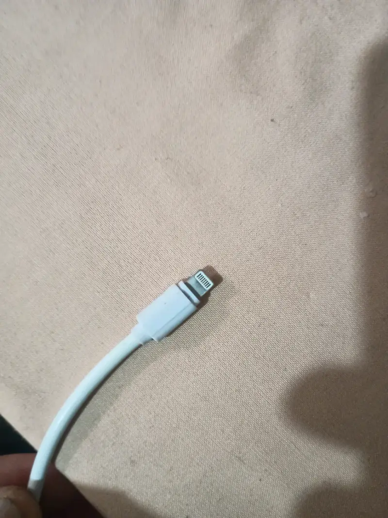 Cable USB blanco para iPhone - 2