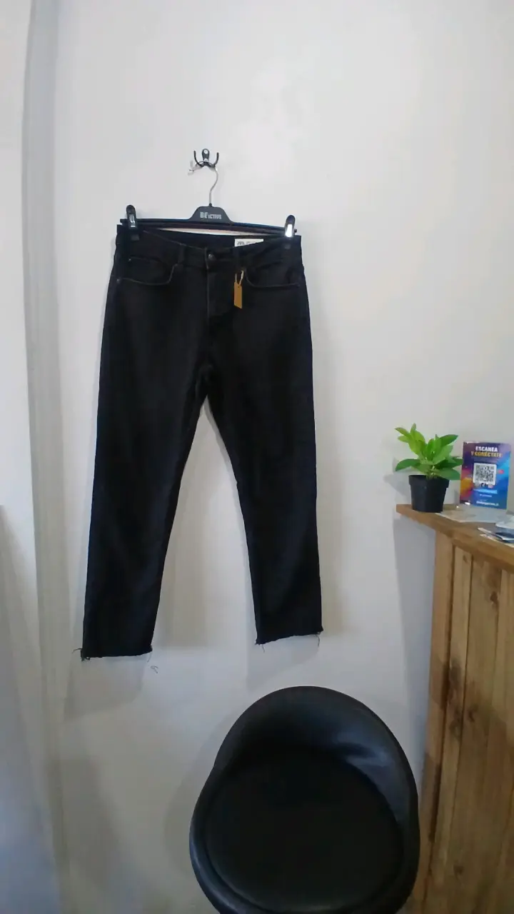 Jeans negros Zara para mujer - 1