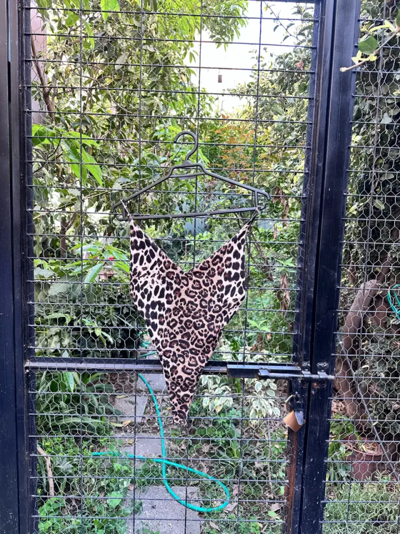 Body de leopardo para mujer