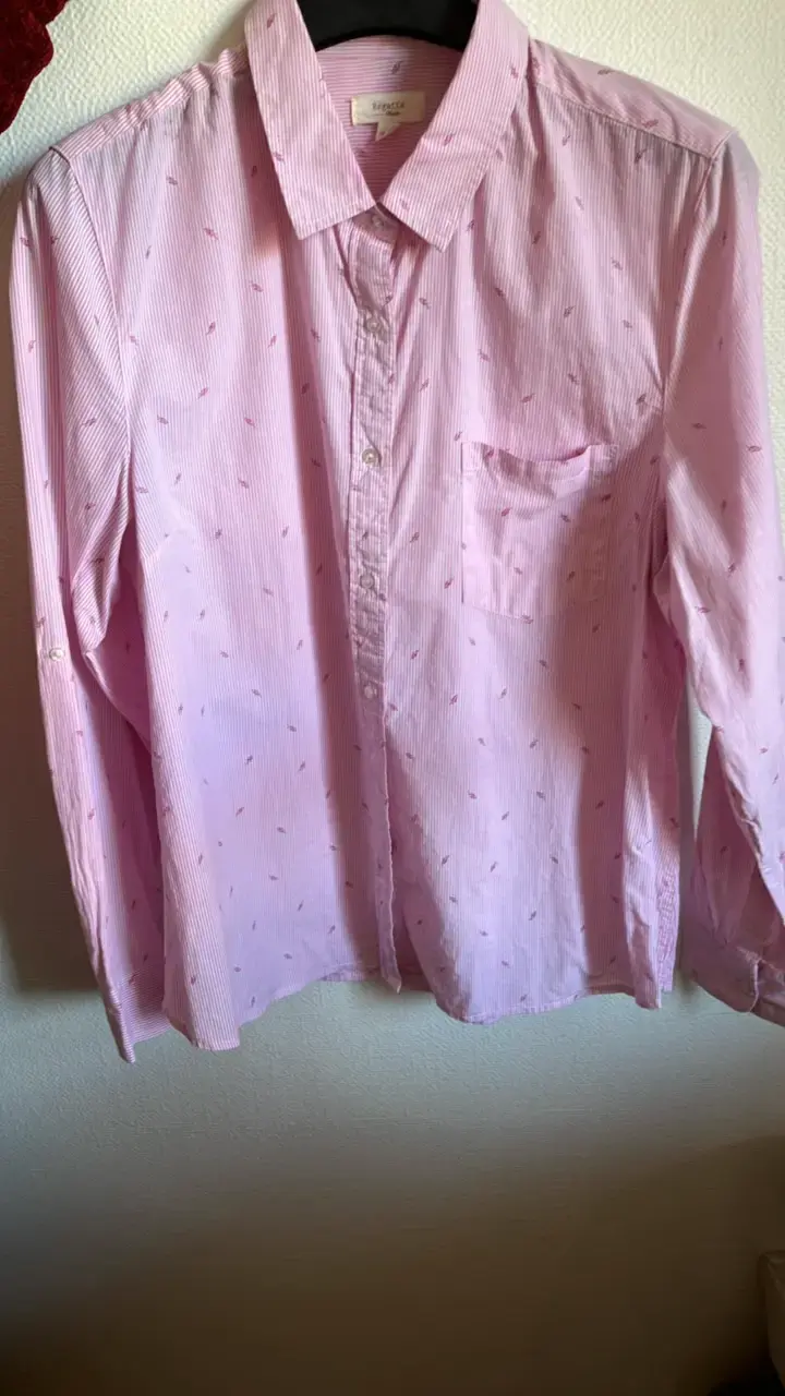 Camisa de rayas rosada para mujer Regatta - 1