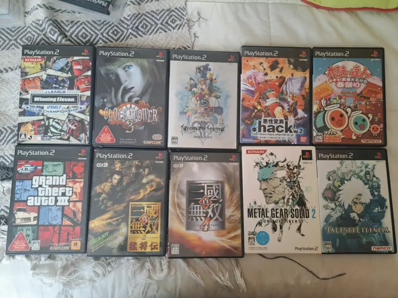 Lote de juegos PlayStation 2 japoneses ps2 - 1