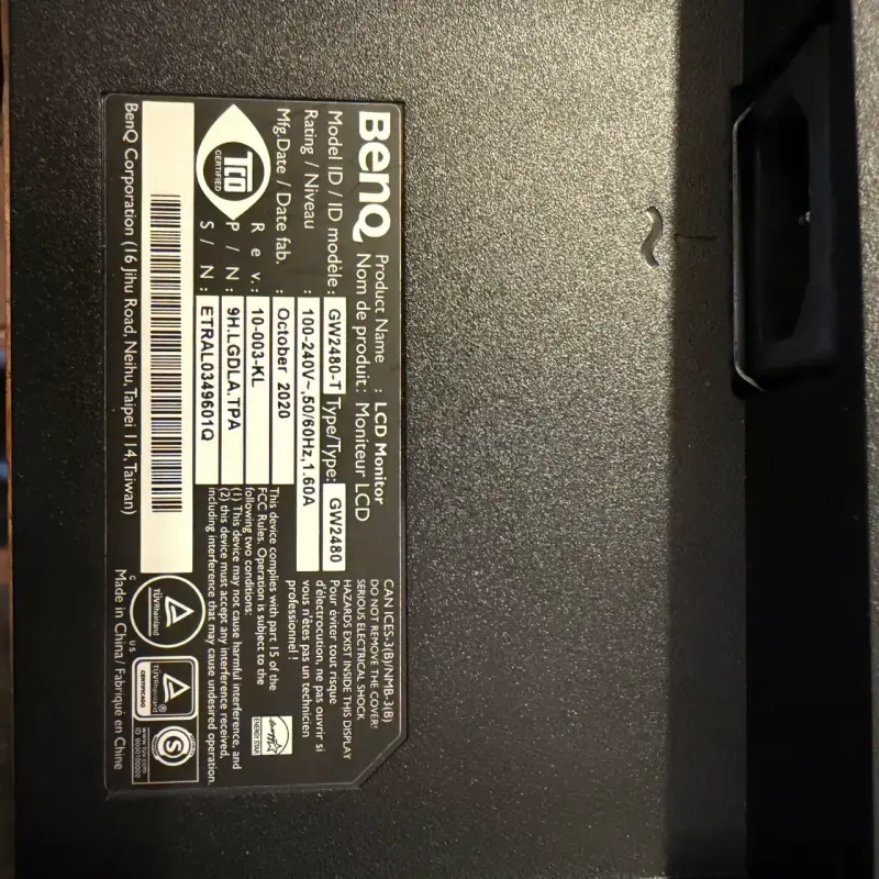 Monitor BenQ 24 pulgadas Full HD - 6