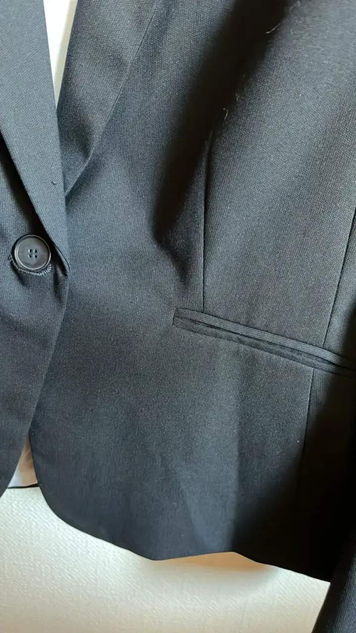 Blazer negro para mujer H&M talla 42 - 3