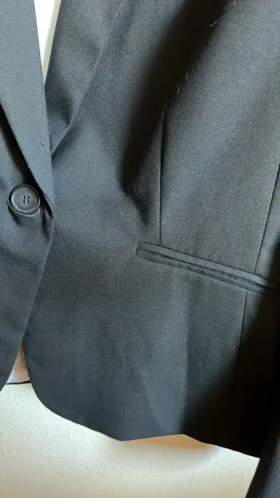 Blazer negro para mujer H&M talla 42 - miniatura 3
