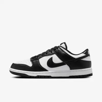 Zapatillas deportivas Nike Dunk Low blanco y negro - miniatura 1