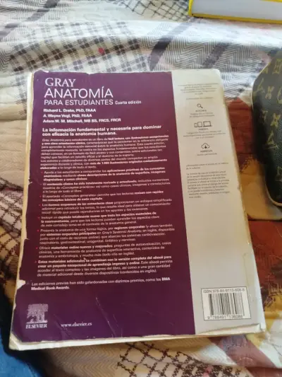 Libro Gray Anatomía para Estudiantes Cuarta Edición - miniatura 2