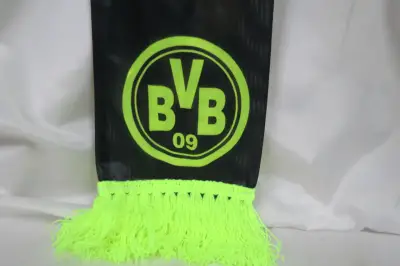 Bufanda Borussia Dortmund BVB Negra y Amarilla - miniatura 2
