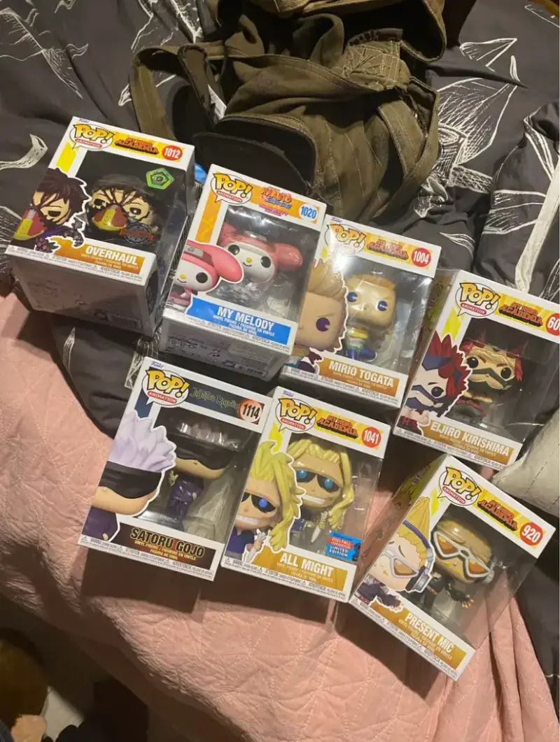 Set de Figuras Funko Pop Anime Exclusivas