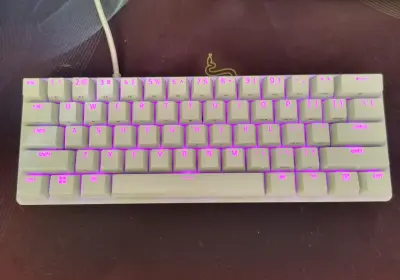 Teclado Mecánico Razer Huntsman Mini Mercury RGB - miniatura 5