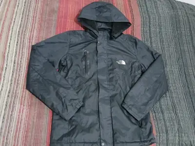 Chaqueta impermeable negra The North Face - miniatura 1
