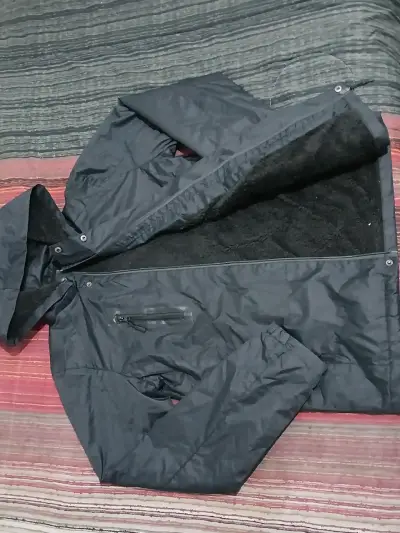 Chaqueta impermeable negra The North Face - miniatura 2